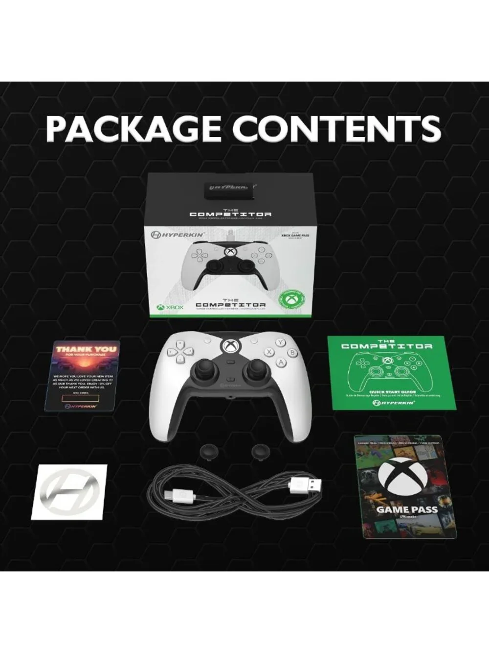 Wired Controller for Xbox Series X|S, One & PC - Hall Effect Joysticks, Impulse